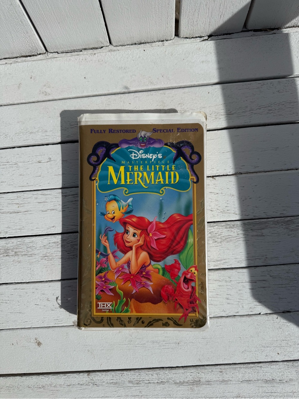 Disney The Little Mermaid VHS — Red, Blue & Gold Cover